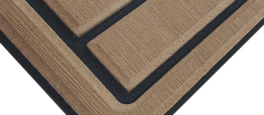 Teak / Steel Grey